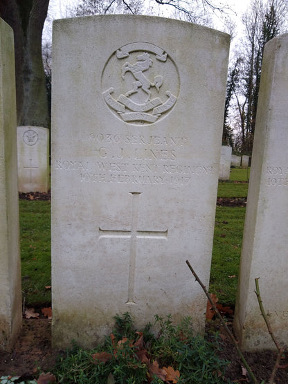 Queen's Own Royal West Kent Regiment Sgt KIA TRENCH RAID 1917 Posthumous MiD WW1 Medal Trio