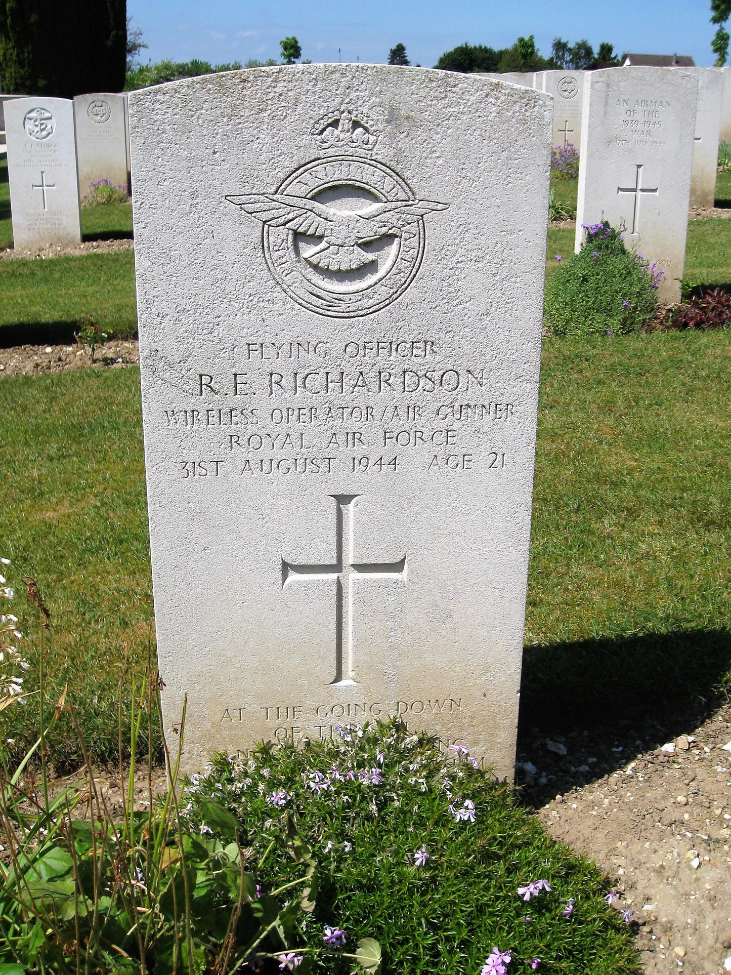 Royal Air Force RAF KIA France 1944 Lancaster Bomber WW2 Casualty Medal Group