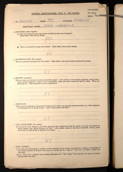 Durham Light Infantry Prisoner of War 1940 POW British WW2 Medal Group Co Durham