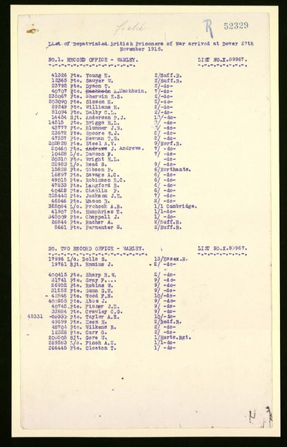 2nd Essex Regiment - Sergeant POW March 1918 WIA 1917 - London - WW1 Victory Medal