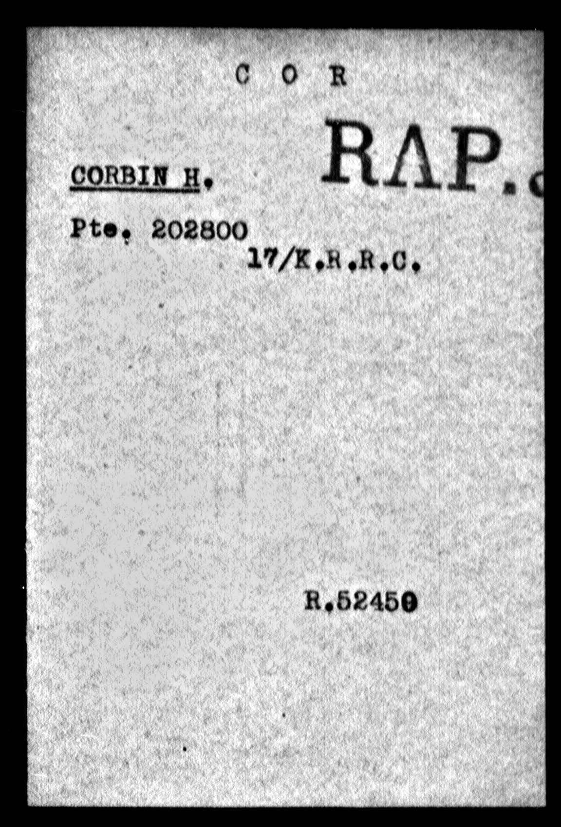 King's Royal Rifle Corps POW 1918 Late Field Bakery ASC WW1 1914-15 Star Medal