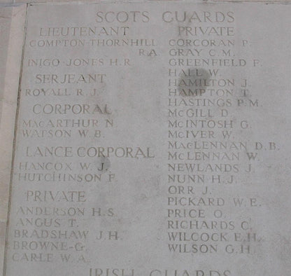 Scots Guards - Killed in Action 1914 - Mons 1914 Star Medal Trio - From Aberdeen