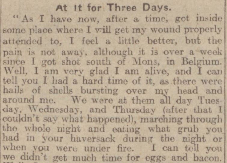 Seaforth Highlanders WIA 1914 Great Letter Home Mons Star Medal Inverness Nairn