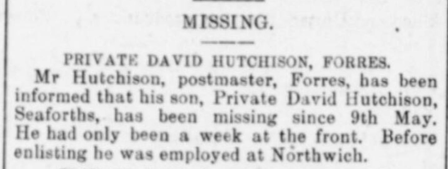 5th Seaforth Highlanders DOW as POW GERMANY 1918 Medal Pair Plaque WW1 Forres