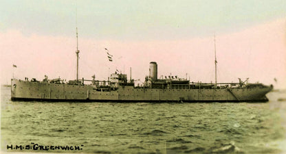 Royal Navy WW1 Trio  EVII Long Service Good Conduct Medal HMS Liverpool Monarch Greenwich Blenheim etc.