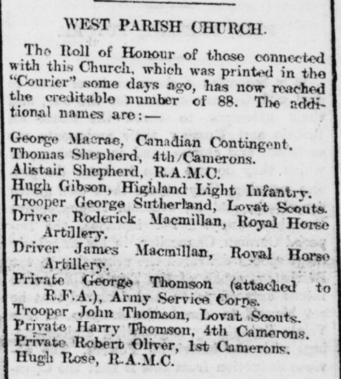 4th Cameron Highlanders x5 WIA 1914-15 Star Medal WW1 LSGC 1936 Inverness