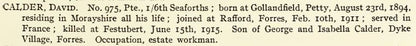 6th Seaforth Highlanders KIA Festubert 1915 WW1 Medals Dyke, Forres, Morayshire