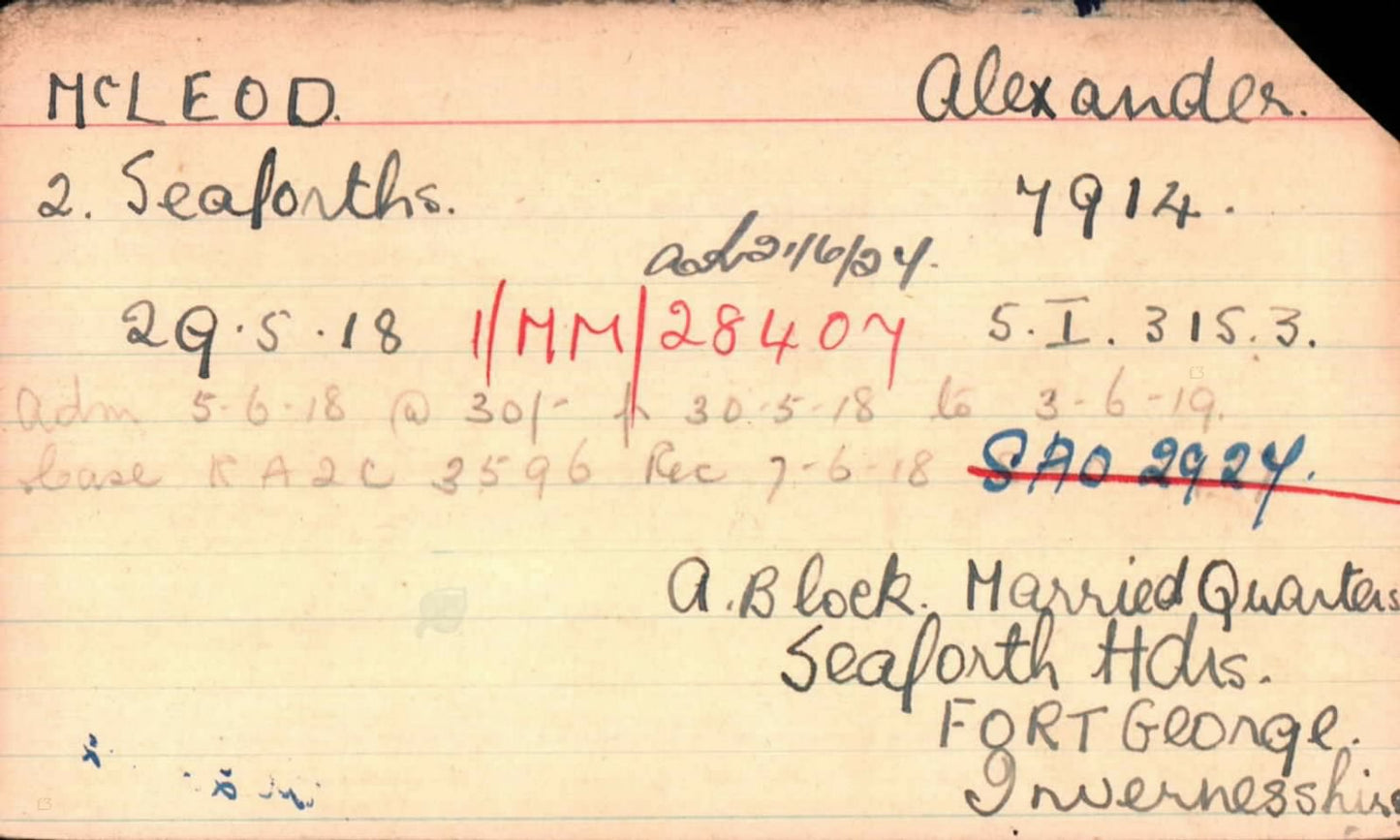 Seaforth Highlanders WIA 1914 Great Letter Home Mons Star Medal Inverness Nairn
