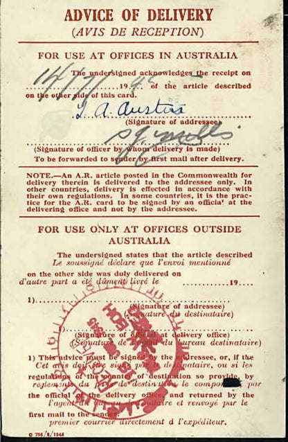 WW2 Australia Service Medal 1939–45 1 Ordnance Workshop Company Africa India