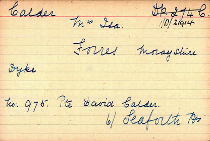 6th Bn. Seaforth Highlanders - Killed in Action Festubert 1915 - WW1 Medals - From Dyke, Forres, Morayshire