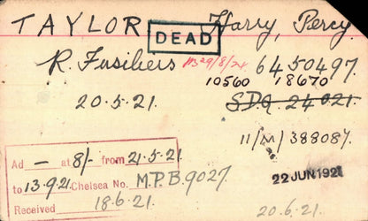 Border Regiment - x3 Wounded in Action 1914, 1916, 1917 - WW1 1914 Medal Trio from London