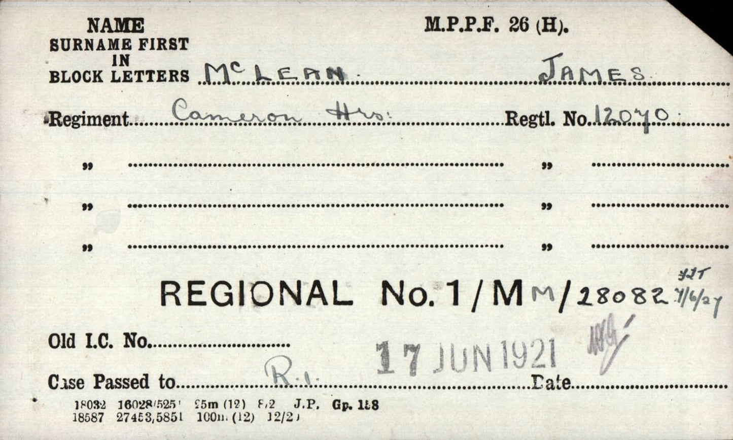 Cameron Highlanders PIPER WW1 Medal Trio 1914 Christmas Tin from Girvan, Ayr
