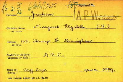 Army Service Corps - Died Wounds 1915, attd 28th Division Field Ambulance, RAMC - Birmingham - WW1 Medals