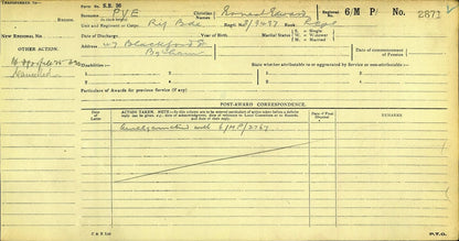 Rifle Brigade WIA 1917 British WW1 Medal Trio L/Cpl. Pye Birmingham