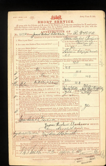 5th Bn. The Buffs (East Kent Regiment) - Died Iraq 1917 - Memorial Plaque - From Woolwich, London