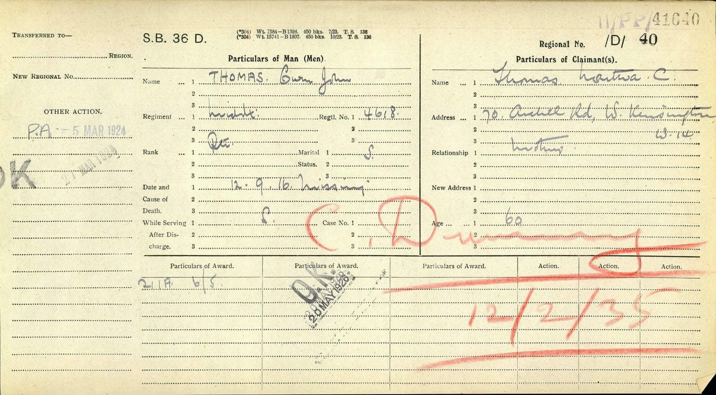 8th Middlesex Regiment KIA Somme 1916 Served Egypt WW1 Medal Trio from Fulham