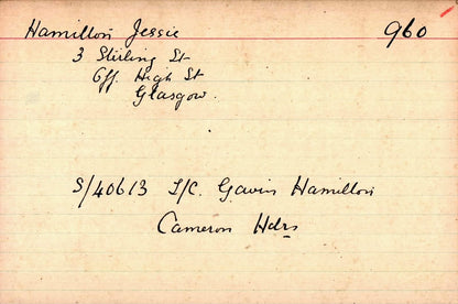 4th & 6th Cameron Highlanders POW 1918 WW1 Medal Pair Glasgow MIA Presumed Dead