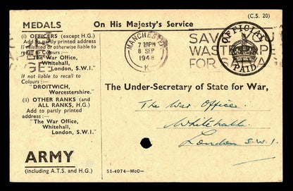 Mentioned in Despatched MID WW2 Medal Group North Africa Royal Army Service Corps RASC from Manchester