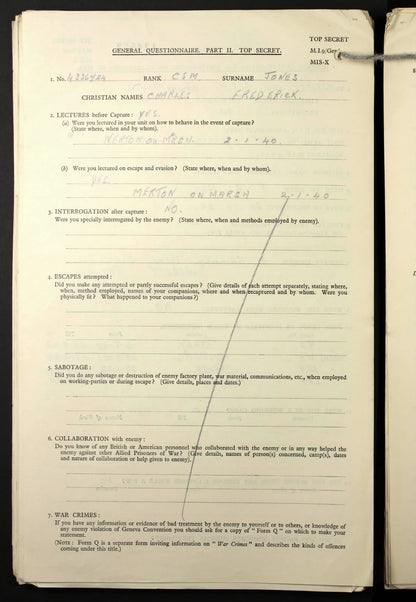 East Yorkshire Regiment POW North Africa 1942 WW2 Medal Group Long Service Company Sergeant Major