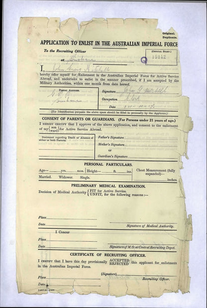Husband & Wife from Scotland WW2 Australian Service Medals WIA WW1 9th AIF BWM