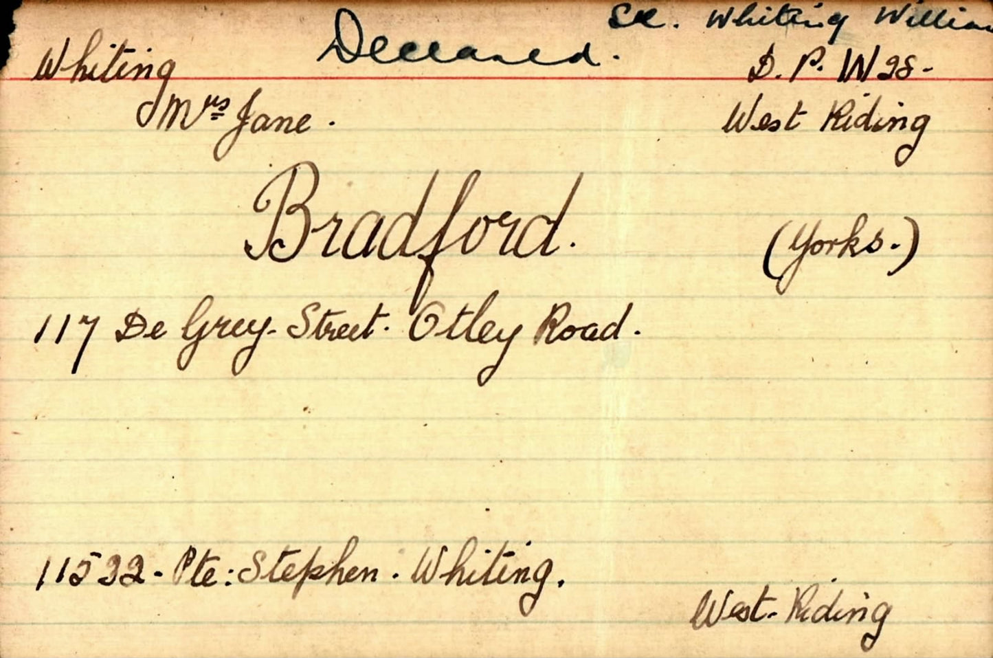 8th Bn. West Riding Regiment - Died of Wounds Somme 1916 - WW1 Medal Trio & Plaque - Bradford