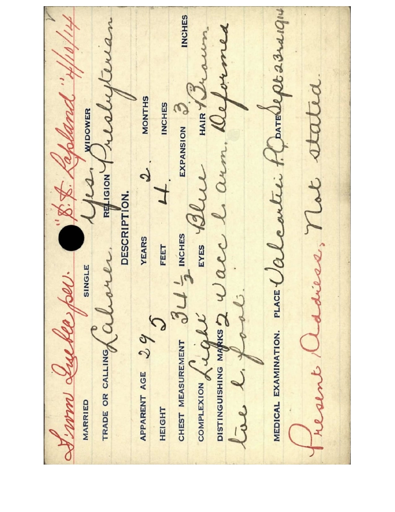 5th Canadian Infantry KIA by Sniper 1915 British War Medal WW1 Paisley Scotland