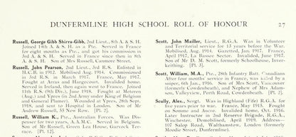 Forth R.G.A. - Officer - WW1 Territorial War Medal Group - Important Edinburgh Architect