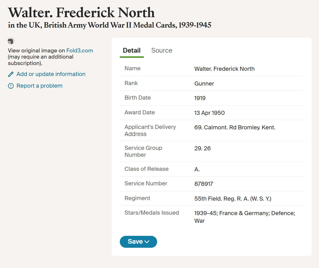 West Somerset Yeomanry 55th Field Regt (Wessex) Royal Artillery - WW2 Medal Group