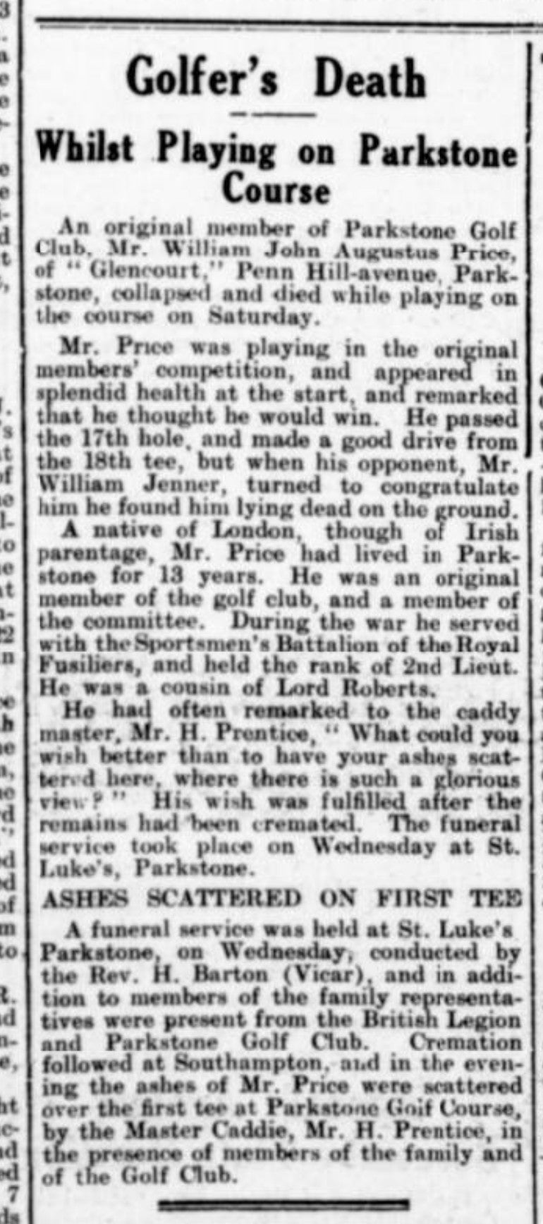 23rd Sportsman's Bn. Royal Fusiliers - WW1 1914-15 Star Medal - Cousin of Lord Roberts - London