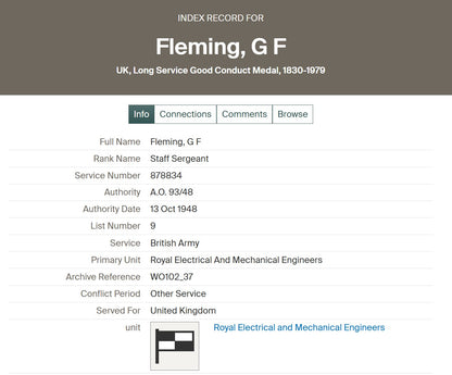Royal Artillery (London Welsh) WIA Air Raid Orkney 1941 LSGC Medal REME WW2