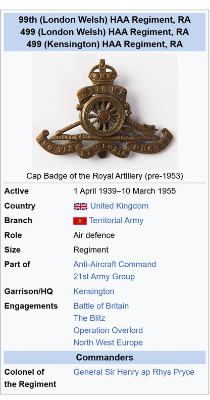 Royal Artillery (London Welsh) WIA Air Raid Orkney 1941 LSGC Medal REME WW2