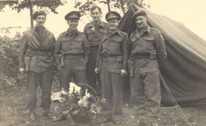 Royal Sussex Regiment WW2 British Medal Group Territorial from Eastbourne Photos