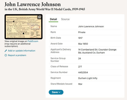 Durham Light Infantry Prisoner of War 1940 POW British WW2 Medal Group Co Durham