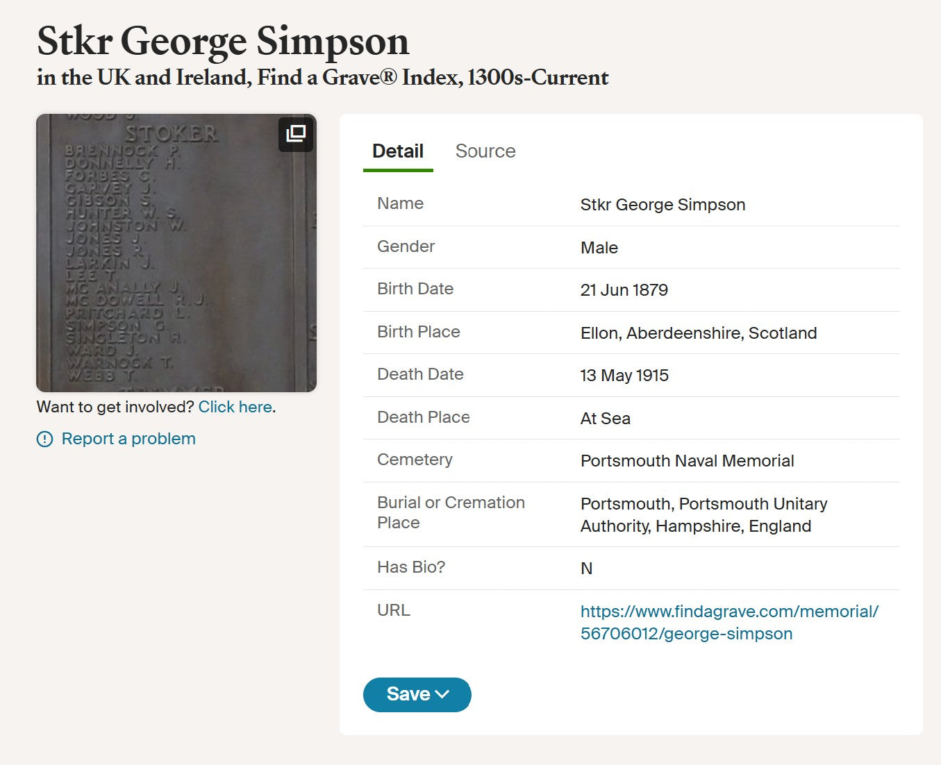 Black Watch (Royal Highlanders) - Killed in Action H.M.S. Goliath Gallipoli 1915 RN - Boer War Queen's South Africa Medal - From Ellon, Aberdeenshire