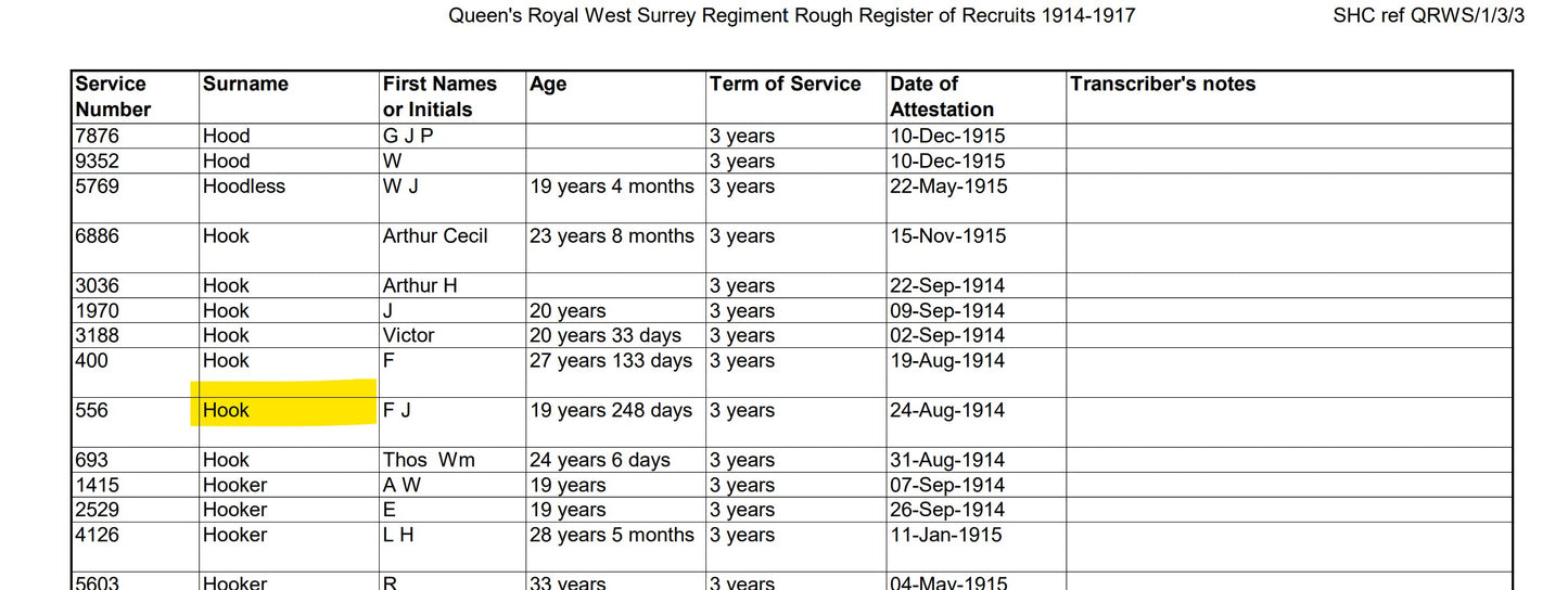 Queen's Royal West Surrey Regiment - Died of Wounds 1918 - WW1 Medal Trio & Memorial Plaque - From Godalming, Surrey