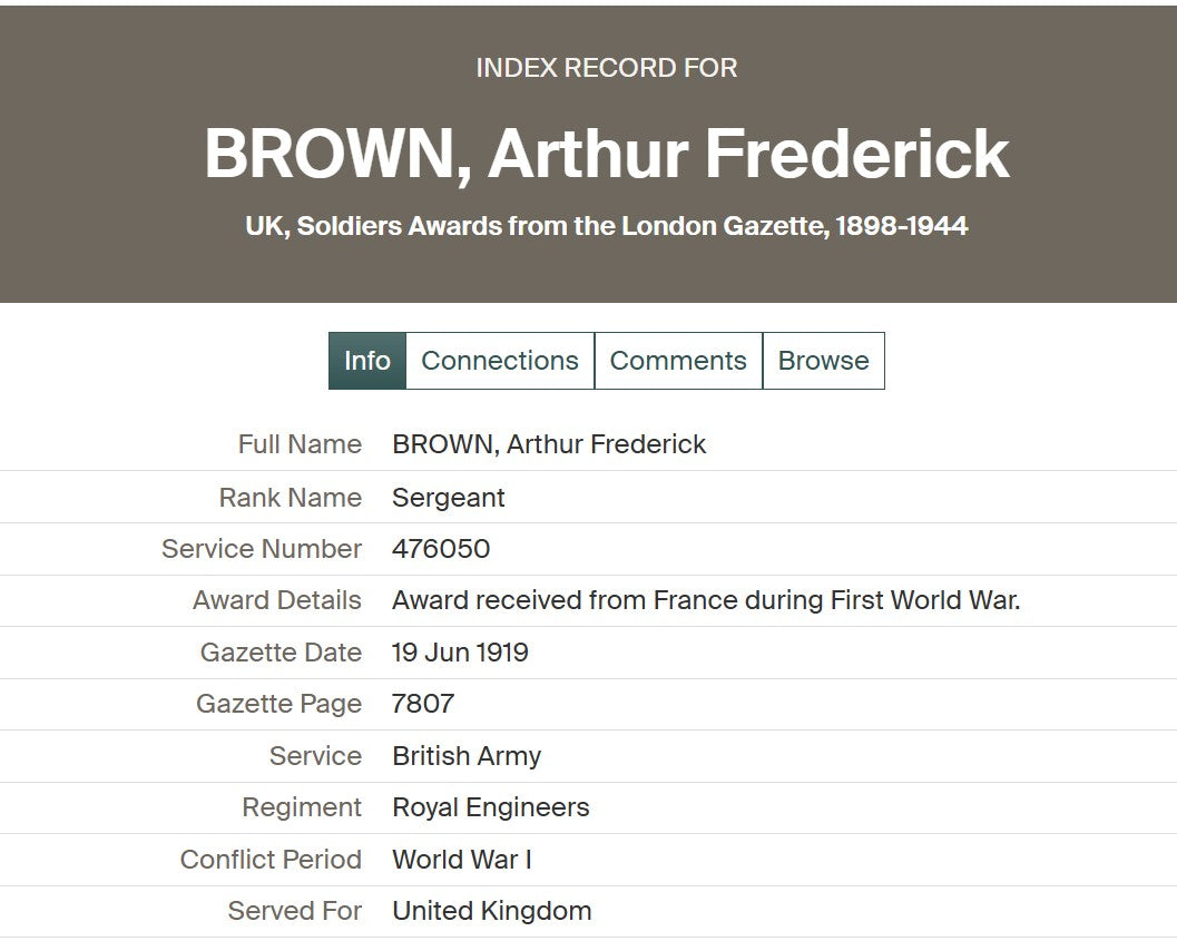 455th (1st West Riding) Field Company, Royal Engineers - WW1 Military Medal Group French Croix de Guerre - WW2 Service Died in Service 1946 - Saltaire