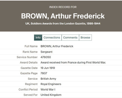 455th (1st West Riding) Field Company, Royal Engineers - WW1 Military Medal Group French Croix de Guerre - WW2 Service Died in Service 1946 - Saltaire