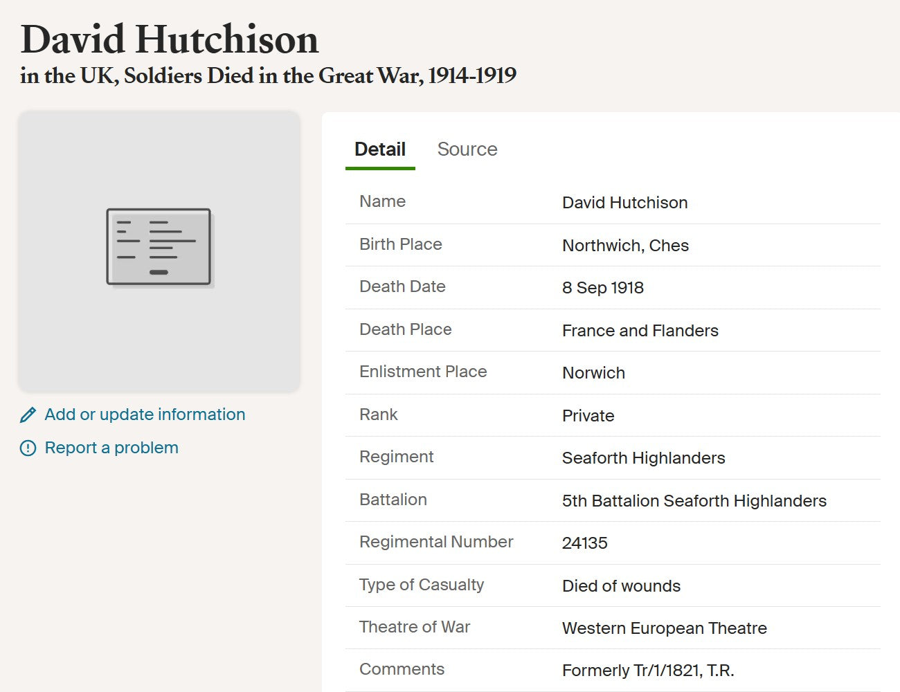 5th Seaforth Highlanders DOW as POW GERMANY 1918 Medal Pair Plaque WW1 Forres