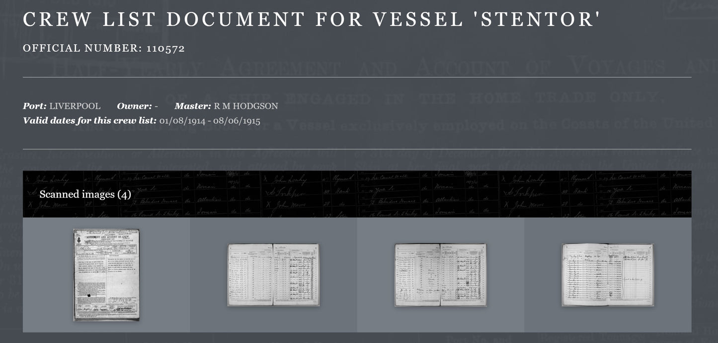 Mercantile Marine WW1 British Medal Pair CAPTAIN HODGSON Royal Commendation