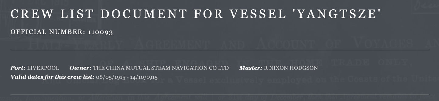 Mercantile Marine WW1 British Medal Pair CAPTAIN HODGSON Royal Commendation