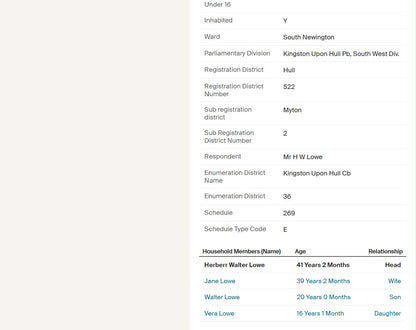 Mercantile Marine WW1 British Medal Pair Herbert LOWE Chief Steward From Hull