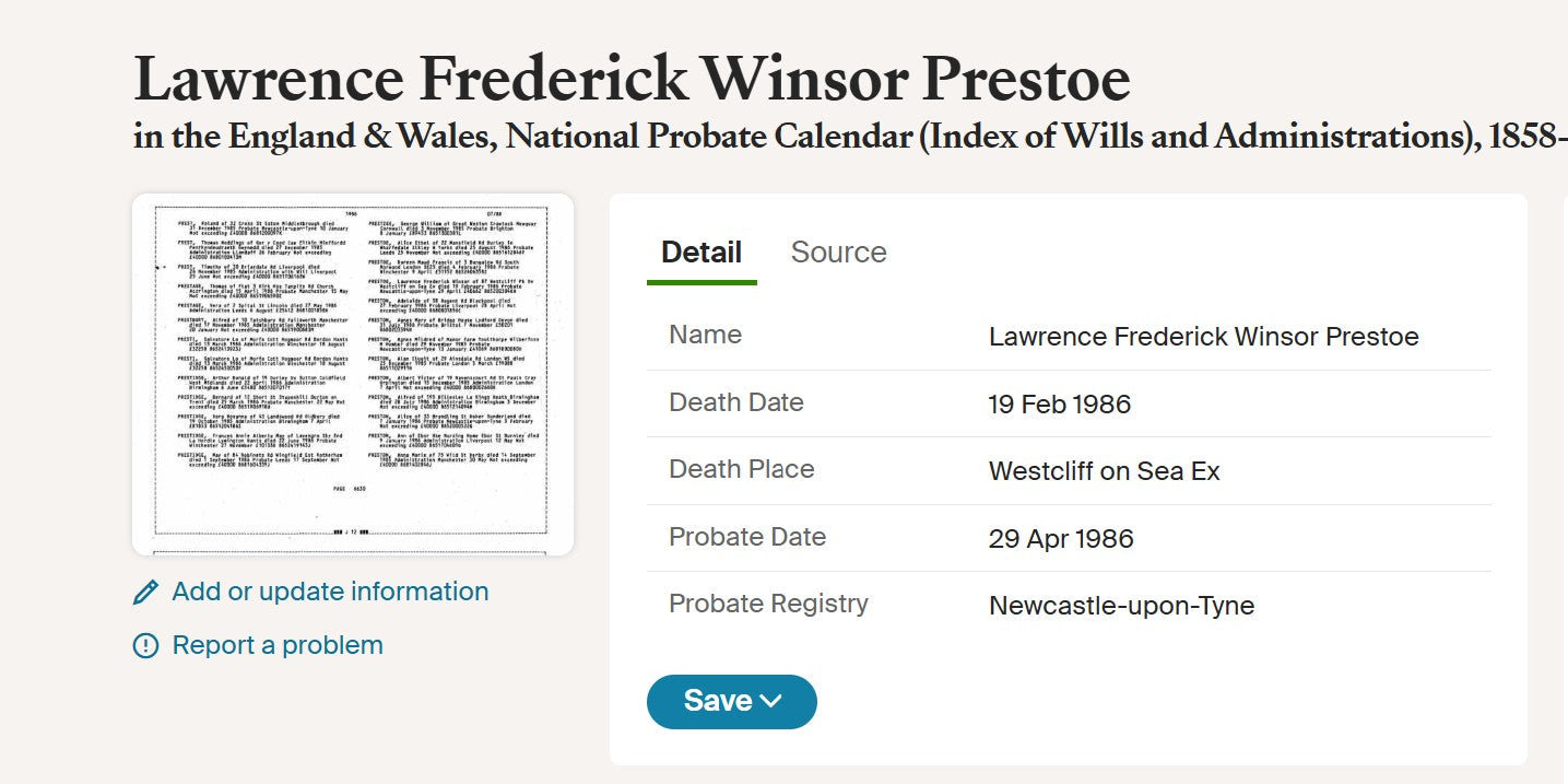 Mercantile Marine WW1 British Medal Pair PRESTOE 1st Wireless Operator Hornsey