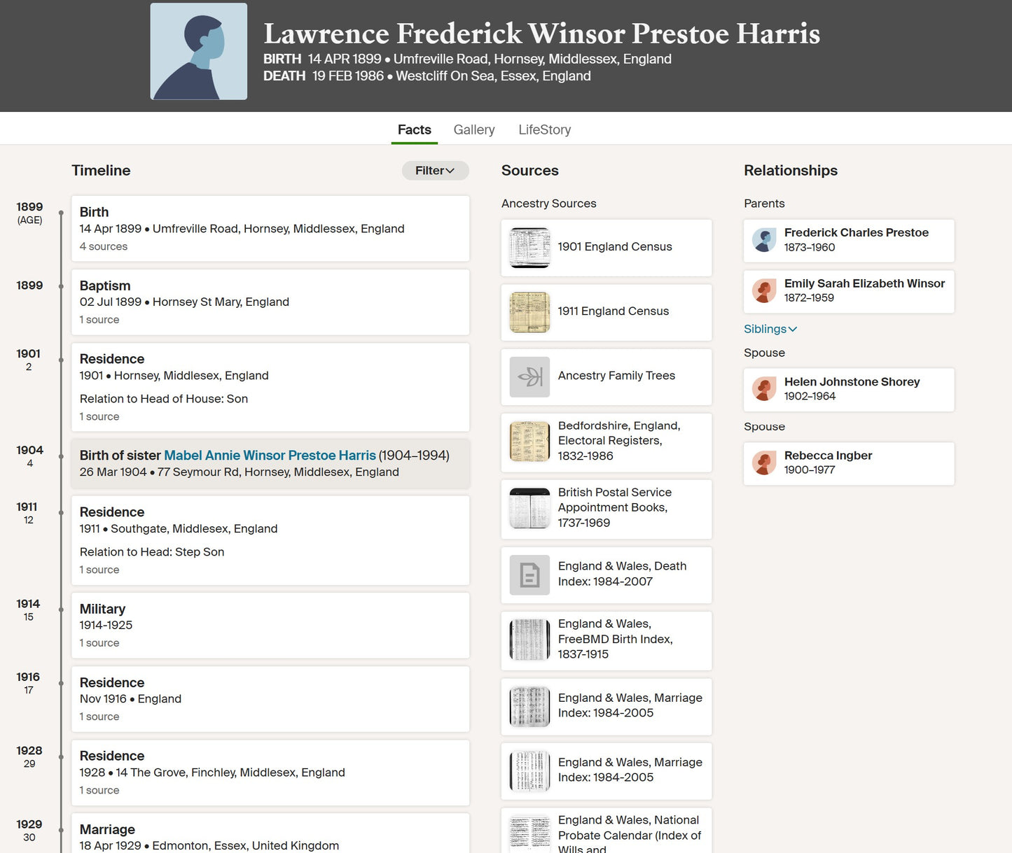 Mercantile Marine WW1 British Medal Pair PRESTOE 1st Wireless Operator Hornsey