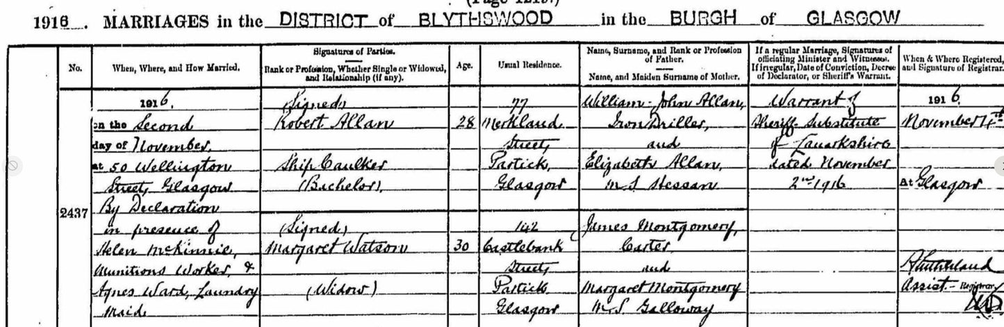 Royal Naval Reserve WW1 Medal Trio Cameronians Scottish Rifles WW2 from Glasgow
