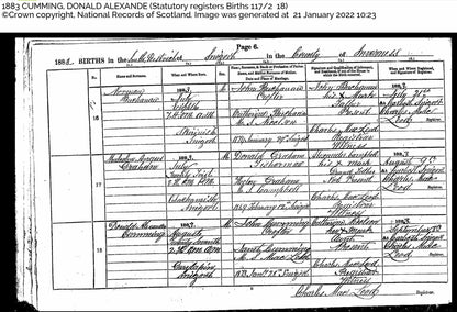 Cameron Highlanders KIA 1914 Mons Star Medal Pte Cumming Isle of Skye