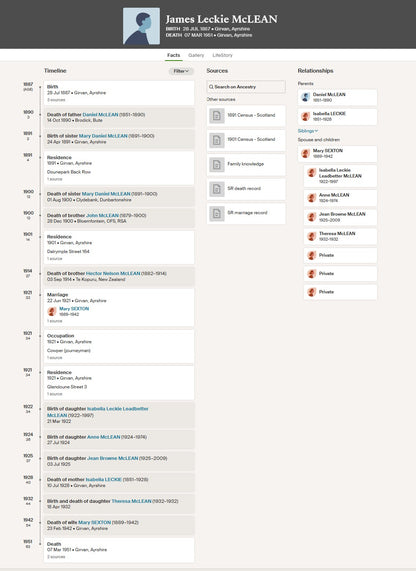 Cameron Highlanders PIPER WW1 Medal Trio 1914 Christmas Tin from Girvan, Ayr