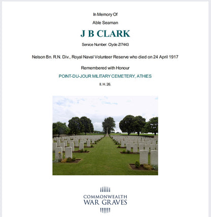 Brothers: Nelson Bn. Royal Naval Div. KIA Arras 1917 WW1 Medal Pair Scots Guards