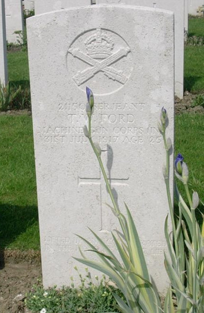 7th Middlesex Regiment KIA Ypres 1917 Machine Gun Corps MGC WW1 Medal Trio