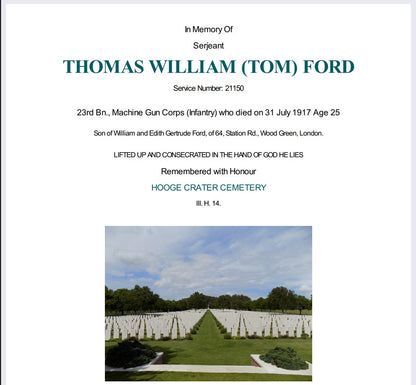 7th Middlesex Regiment KIA Ypres 1917 Machine Gun Corps MGC WW1 Medal Trio