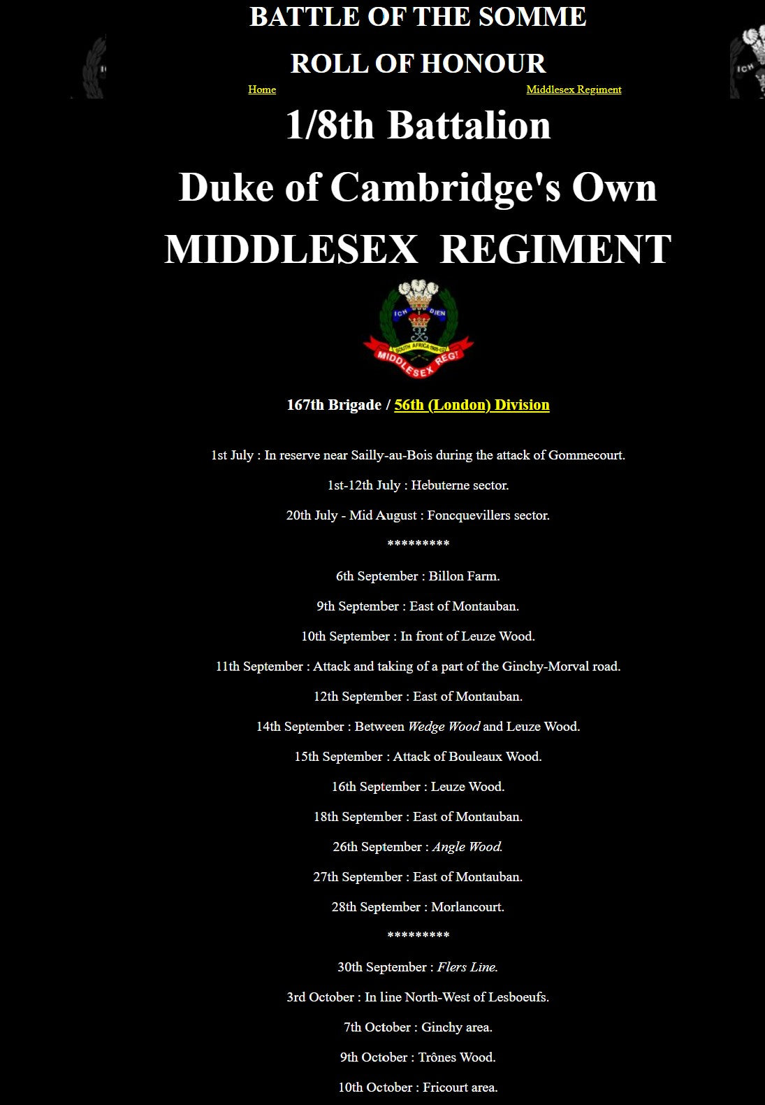 8th Middlesex Regiment KIA Somme 1916 Served Egypt WW1 Medal Trio from Fulham